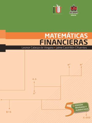 cover image of Matemáticas financieras 5a. Ed